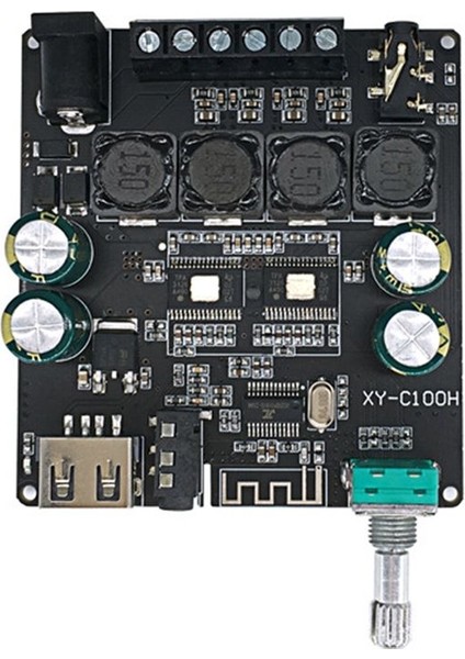 XY-C100H Bluetooth5 0 Dijital Amplifikatör Kart TPA3116D2 100W+100W 2 Kanallı Hıfı Sürüm 2 0 Stereo Ses Modülü DC5-26V (Yurt Dışından) fiyatları