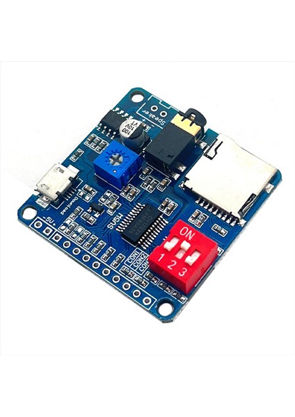 Sesli Oynatma Modülü Mp3 Player Modülü+1gb Bellek Kartı Uart I/o Tetikleyici Sınıf D Amplifikatör Kart 5W DY-SV5W (Yurt Dışından) fırsatları