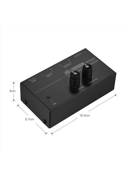 3x Ultra Kompaks Fono Preamp PP500 Bas Tiz Denge Hacim Ayar Pre-App Preptable Preampificador Abd Fişi (Yurt Dışından) indirimleri