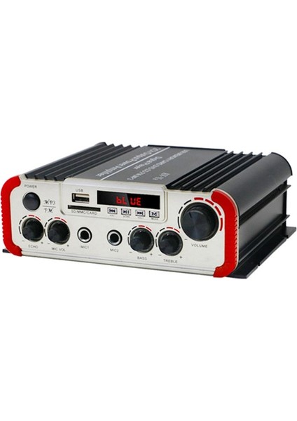 2 Kanallı 80W Yüksek Güçlü Araba Bluetooth Ses Power Amplifikatörü Stereo Dijital Ses Alıcısı Araba Ses Değişikliği (Yurt Dışından)