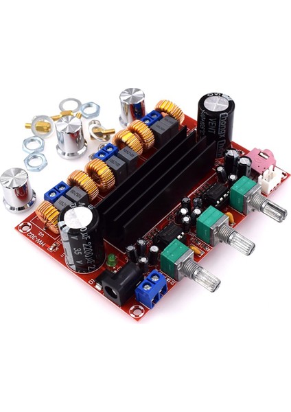 XH-M139 2 1 Dijital Güç Amplifikatör Kartı TPA3116D2 2X50W+100W (Yurt Dışından) fiyatları