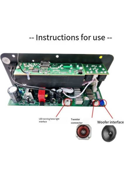 Bluetooth Amplifikatör Kartı Hıfı Bas Amplifikatör Subwoofer Ses Karaoke Amplifikatör Kartı Hoparlör Anakart (Abd Fişi) (Yurt Dışından) modelleri