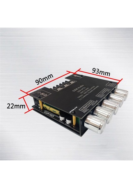 2 1 Kanal Bluetooth Dijital Güç Amplifikatör Kartı Modülü Yüksek/bas 50WX2+100W Yüksek Güç Amplifikatörü (Yurt Dışından) modelleri