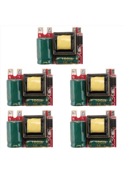 5pcs 12V 300MA Izole Anahtarlama Güç Modülü Ac-Dc Ad-Down Modülü 220V 110V Ila 12V (Yurt Dışından)