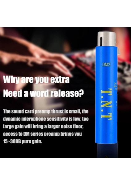Dm2 Dinamit Aktif Sıralı Mikrofon PREAMP+30DB Için Değiştir Dm2 T N T Mic Preamp Için Güçlü Anti-Müdahale Kazanın (Yurt Dışından) modelleri