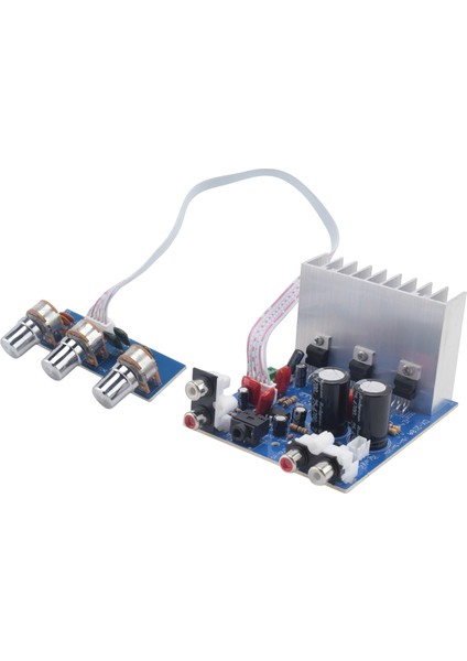 TDA2030 15W+15W+30W 2 1 Kanal Amplifikatör Ses Kablosu Subwoofer Amplifikatör Hoparlör Için Bas Çıkışı Dıy Çift AC12-15V (Yurt Dışından) fiyatları