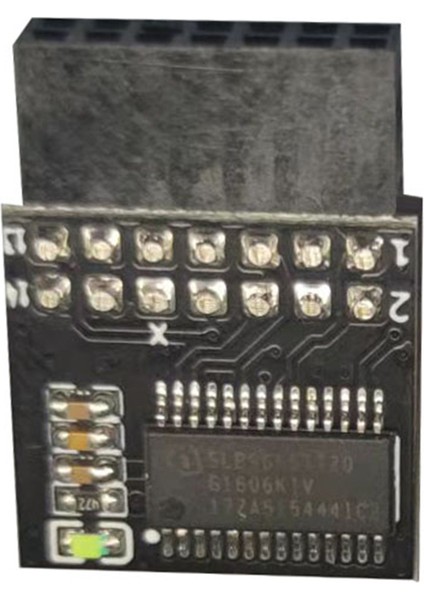 Lpc Tpm 2 0 Şifreleme Güvenlik Modülü Uzak Kart 14PIN Tpm2 0 Msı Windows 11 Için Modül Kartı (Yurt Dışından) indirimleri