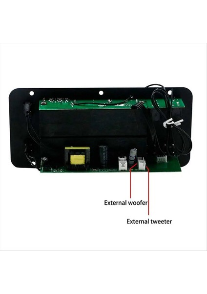 Bluetooth Ses Amplifikatör Kartı 120W Subwoofer Çift Mikrofon Amp Modülü 4 Ohm 8-12 Inç Hoparlör (Abd Fişi) (Yurt Dışından) indirimleri