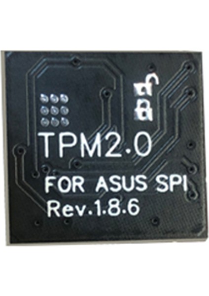Tpm 2 0 Şifreleme Güvenlik Modülü Uzak Kart 14 Pin Spı Tpm2 0 Asus Motboard Için Güvenlik Modülü (Yurt Dışından)
