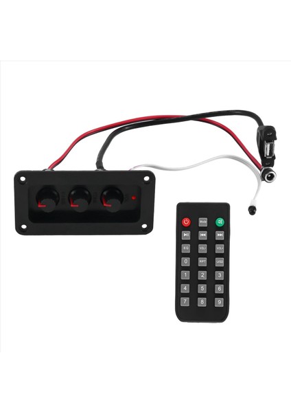 2X25W+50W 2 1 Kanal Bluetooth 5 0 Subwoofer Sınıf D Ses Amplifikatör Kartı Kiti Dc Dişi+Usb Kablosu+Uzaktan Kumanda (Yurt Dışından) modelleri