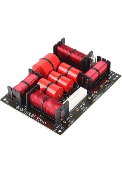 400W 3 Yolu Crossover Bölücü Hifi Tweeter Alto Woofer Hoparlör Crossover 1250H/5000Hz Yüksek Perdeli Korumalı (Yurt Dışından)