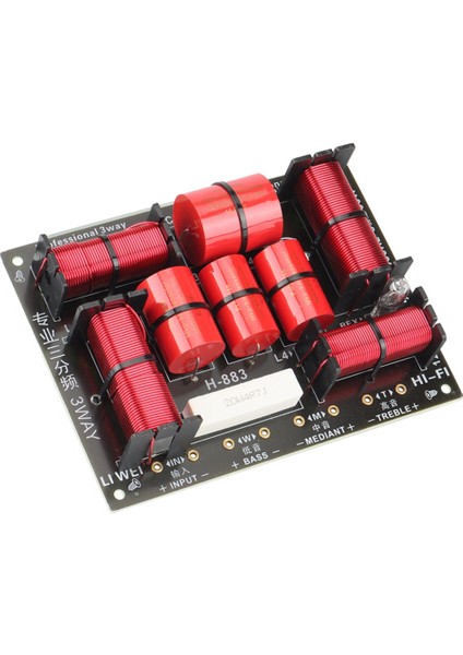 400W 3 Yolu Crossover Bölücü Hifi Tweeter Alto Woofer Hoparlör Crossover 1250H/5000Hz Yüksek Perdeli Korumalı (Yurt Dışından) indirimleri