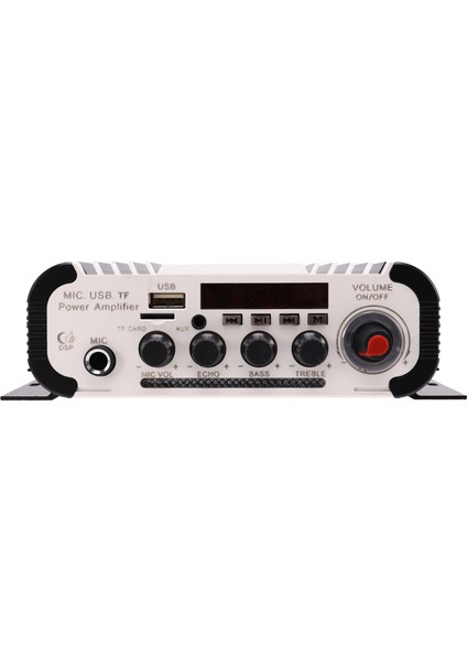 Kentiger 2x Hy - V11 Bluetooth Amplifikatör 2 -Kanallı Süper Bas Ses Amplifikatörü Uzaktan Kumandalı Tf USB Fm 85DB Mp3 Fm Radyo (Yurt Dışından) fırsatları