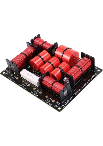 2x 400W 3 Yolu Crossover Bölücü Hifi Tweeter Woofer Hoparlör Crossover 1250H/5000Hz Yüksek Perdeli Korumalı (Yurt Dışından) fiyatları