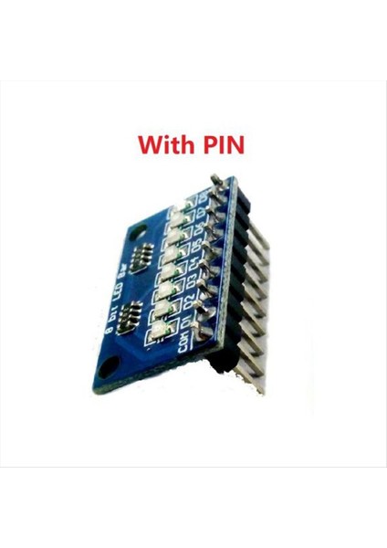 1pcs 3 3V 5V 8 Bit Mavi Ortak Katot LED Gösterge Modülü Dıy Kiti Arduino Nano Uno Ahududu Pi 4 Nodemcu V3 (Yurt Dışından) fiyatları