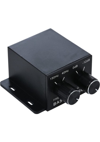Araba Ses Regülatör Amplifikatör Bas Subwoofer Stereo Ekolayzer Kontrolörü 4 Rca (Yurt Dışından)