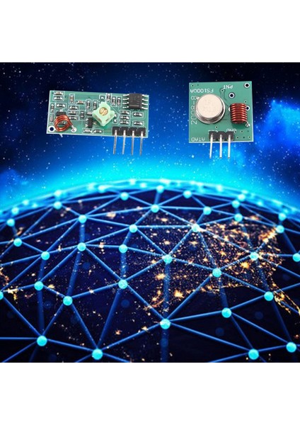 433MHZ Ultra Modül Kablosuz Verici Modül Hırsız Alarm Verici Alıcı Taşınabilir Frekans Modülü (Yurt Dışından)