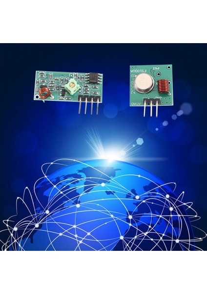 433MHZ Ultra Modül Kablosuz Verici Modül Hırsız Alarm Verici Alıcı Taşınabilir Frekans Modülü (Yurt Dışından) fiyatları