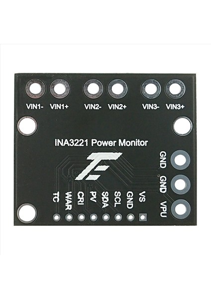 5x I2C Smbus INA3221 Üç Kanallı Şant Akım Güç Kaynağı Voltaj Monitör Sensör Kartı Modülü INA219&#39 U Değiştirin (Yurt Dışından) fırsatları