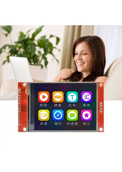 2pcs 2 8 Inç 240X320 Spı Tft LCD Ekran Modülü Spı Seri Port 51 Sürücü ILI9341V LCD Seri Port Modülü STM32 (Yurt Dışından) indirimleri