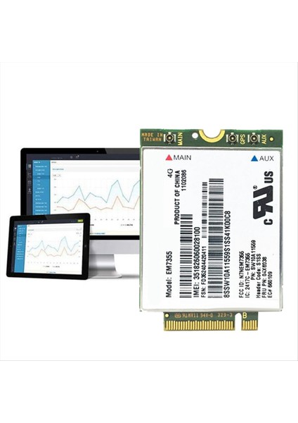 EM7355 Wwan Kartı Fru 04X6038 Ngff 4g Thinkpad X1 Karbon L440 L540 T440 T540P X240 (Yurt Dışından) fırsatları