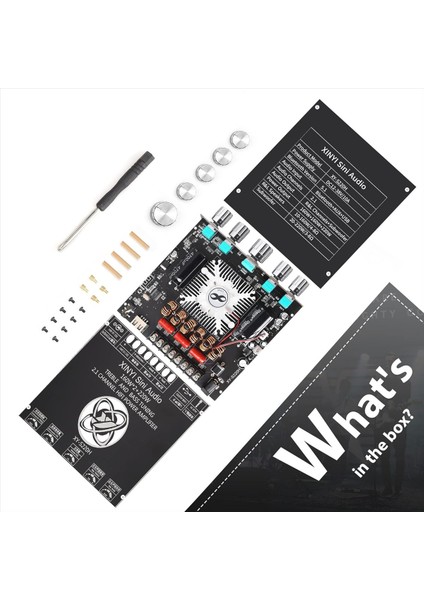 Xinyi Sini Audio XY-S220H 2 1 Kanal Bluetooth Güç Amplifikatör Kartı 160WX2+220W 12V-36V Ses Güç Amplifikatör Modülü (Yurt Dışından) fırsatları