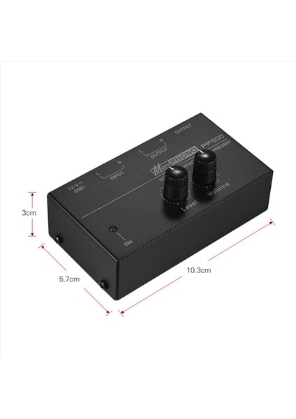 4x Ultra Kompaks Fono Preamp PP500 Bas Tiz Denge Hacim Ayarı Öncesi Pre-App Preamtafıcıcador Abd Fişi (Yurt Dışından) modelleri