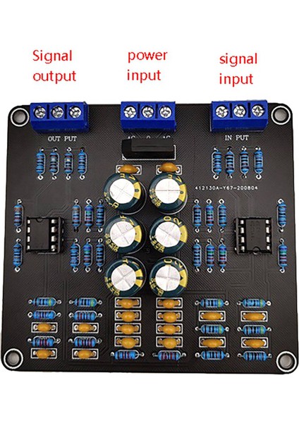 2x Hıfı Önsözlendirici Kartı Hıfı Güç Amplifikatör Aksesuarları Güç Amplifikatörü Preamp Ayarlama Tahtası Ön Panel (Yurt Dışından) fırsatları