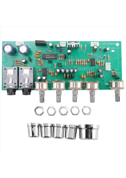 2x Dijital Mikrofon Amplifikatör Tonu Tahtası PT2399 Karaoke Yankı Preampikatörü Kart Çift AC12-15V (Yurt Dışından) modelleri