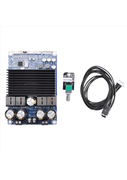 300WX2 TPA3255 2 Kanallı Stereo Amplifikatör Kart Yüksek Güçlü Bluetooth 5 0 DC24-48V Sınıf D Dijital Güç Amplifikatör Sesi (Yurt Dışından)