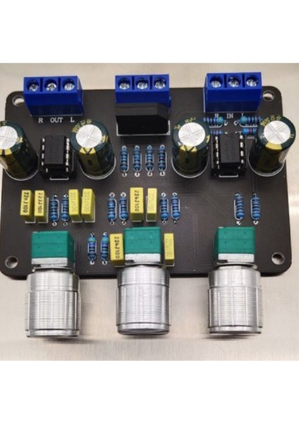 2x Çift NE5532 Ton Stereo Önsöz Kahe Ses Hifi Ampresyonu Ekolayzer Preamp (Yurt Dışından) fırsatları