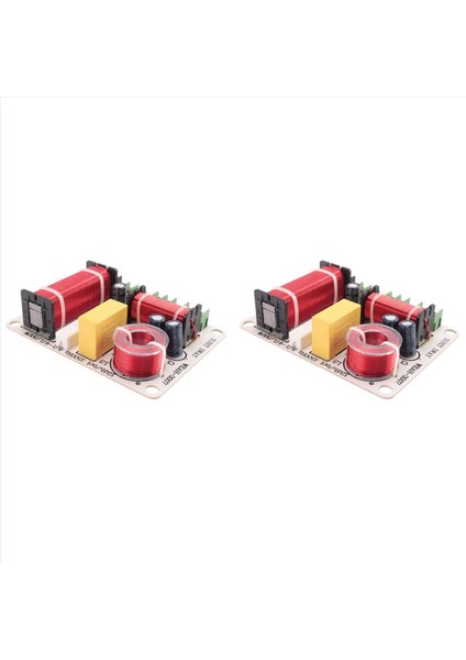 2x 3 Yolcu Hoparlör Frekans Bölücü 300W Hıfı Crossover Filtre Frekans Distribütörü Dıy Ev Hoparlör Modifikasyonu (Yurt Dışından)