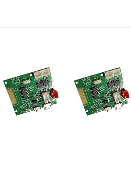 2x Bt5 2 Kablosuz Modül Güç Amplifikatörü Pcba Modülü 2 x 5W Ses Oynatıcı Kart (Yurt Dışından)