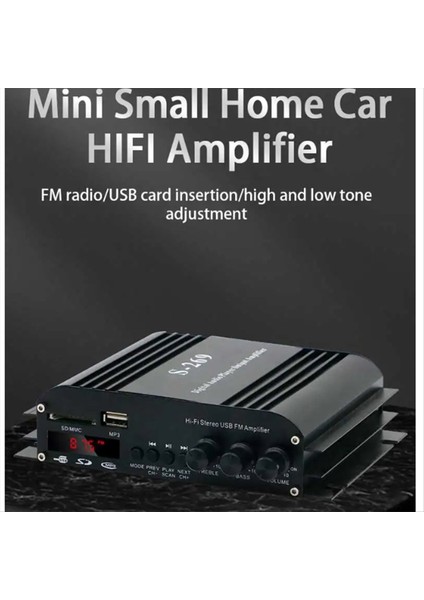 S-269 4X400W 4 0ch Mini Güç Amplifikatör Ses Karaoke Ev Sineması Amplifikatörleri Ev Araba Kablosuz Amplifikatör Ab Fiş (Yurt Dışından) modelleri