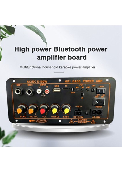 Bluetooth Güç Amplifikatör Kartı Fm Bluetooth 5 0 100W-300W Subwoofer Karaoke Amplifikatörler Araba Amplifikatör Kartı (Ab Fişi) (Yurt Dışından) indirimleri