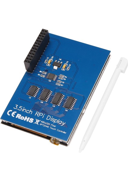 3 5 Inç Dokunmatik Ekran Tft LCD Ekran Modu Modülü Ahududu Pi 2 B &amp Rpı B/3 (Yurt Dışından)