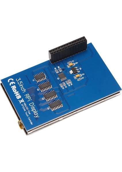3 5 Inç Dokunmatik Ekran Tft LCD Ekran Modu Modülü Ahududu Pi 2 B &amp Rpı B/3 (Yurt Dışından) fiyatları