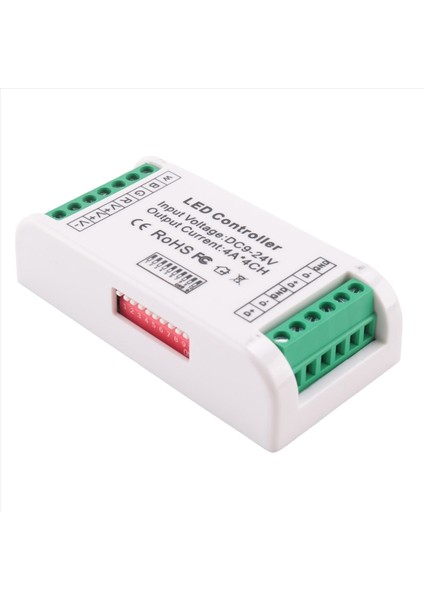 2x Mini 4 Kanal Dmx Rgbw Kod Çözücü 16A Rgb Rgbw Şerit Denetleyicisi Dmx 512 LED Şerit Işıkları Için Dimmer Sürücü DC9-24V (Yurt Dışından) fiyatları