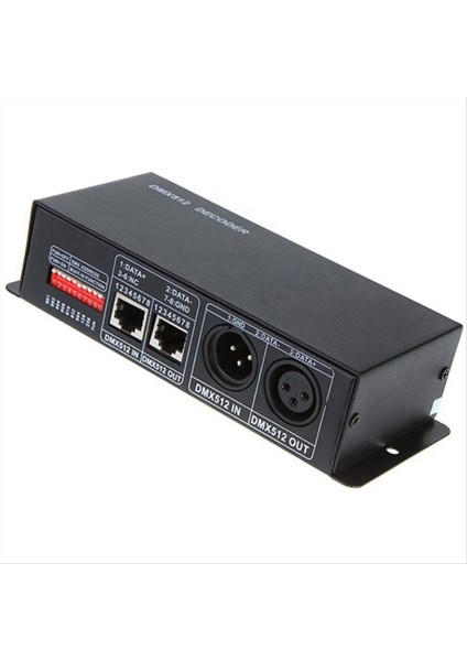 Dc 12V-24V 3 Kanallı Dmx Decoder Rgb 5050 3528 LED Şerit Işık Adaptörü (Yurt Dışından) indirimleri