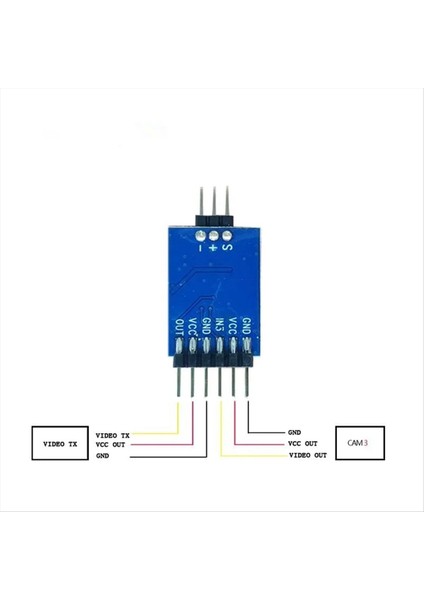 Fpv Traver Kamera Için Iki Yönlü Üç Yollu Video Değiştirici Anahtar Uzaktan Kumanda Anahtarlama Video Modülü (Yurt Dışından) fiyatları