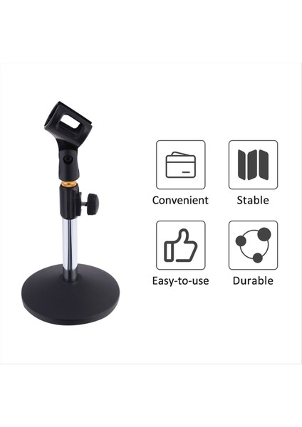 Profesyonel Aşama Mikrofon Kaide Ayakları Stand Ayarlanabilir Masa Sahibi Konuşma Canlı Mikrofon Sabitleme Çerçevesi (Yurt Dışından) fiyatları