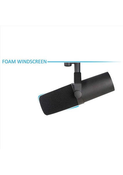 Shure SM7B Mikrofon Pop Filtre Kapağı Gürültü Azaltma Sünger Köpüğü SM7B Mikrofonu Için 8pcs Ön Cam (Yurt Dışından) indirimleri