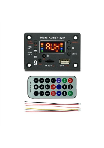 2x Mp3 Player Modülü Bluetooth Uyumlu JQ-N95 Güç Amplifikatör Kod Çözücü Amplifikatör Arabası Fm Radyo Modülü (Yurt Dışından) fiyatları