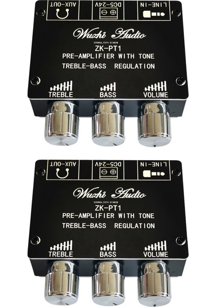 2x Bluetooth 5 0 Decoder Tahtası Çift Kanallı Stereo Düşük Gürültü Yüksek ve Düşük Ton Ön Modül Ön Amplifikatör Kartı Zk-Pt1 (Yurt Dışından)