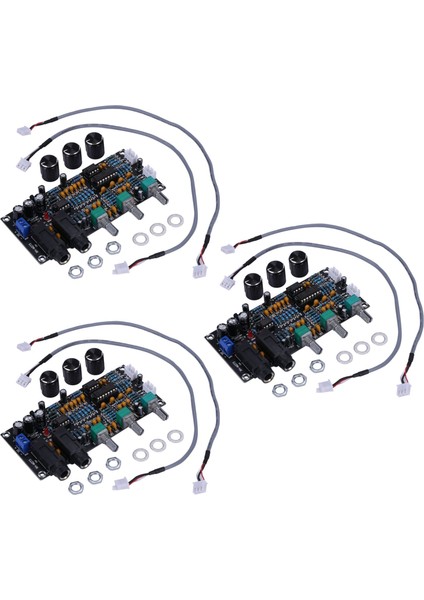 3x PT2399 Dijital Mikrofon Amplifikatör Kartı Yankılanması Karaoke Yankı Amplifikatörü NE5532 Amplıfifici Ton (Yurt Dışından)