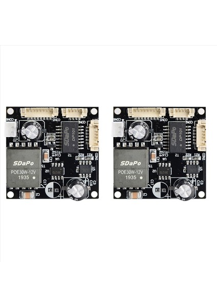 2x Sdapo PM3812AT 2A Izole Edilmiş Endüstriyel Dereceli Sıcaklık Dirençli Poe Modülü 25 5W (Yurt Dışından)
