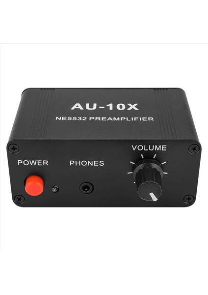 2x AU-10X NE5532 Ses Sinyal Önsözlü Kulaklık Ön Amp Kartı Kazanç 20DB Rca 3 5mm Hacim Kontrol Tonu Dc 12V (Yurt Dışından) modelleri