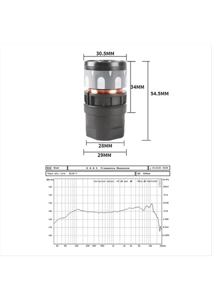 Dinamik Mikrofon Çekirdeği Mikrofon Genel Aksesuarları Dinamik Mikrofon Kapsülü Yüksek Sadakat Ses Kalitesi N-813 (Yurt Dışından) modelleri