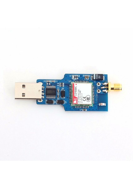 2x USB - Gsm Seri Gprs SIM800C Modülü Bluetooth Bilgisayar Kontrolü + Anten (Yurt Dışından) indirimleri