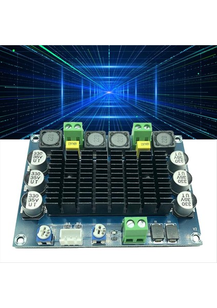 Şasi Dahili Dijital Amplifikatör Kartı Çift Kanallı TDA7498 Yüksek Güçlü Yüksek Tanımlı Arka Amplifikatör Kartı (Yurt Dışından) indirimleri